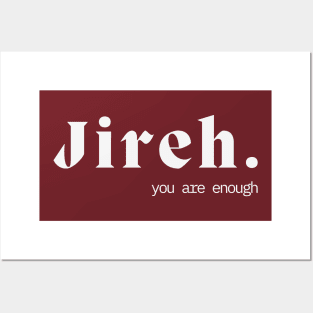 Jireh T Shirt Christian Apparel Posters and Art